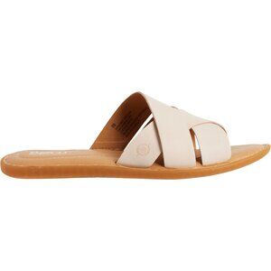 NEW Born Ilana Sandals - Leather For Women in White 7252s7